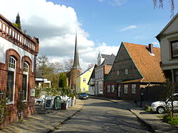 Street view in Barmstedt