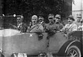 Hitler and entourage at propagandatour – 1923