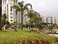 Florianópolis - dənizkənarı müasir Beira Mar küçəsi