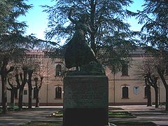 Monumento a Jorge Chávez en Domodossola.