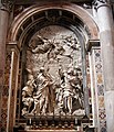 Ii carved altarpiece dekhae hae Attila the Hun Rome se khadera jaae hae.