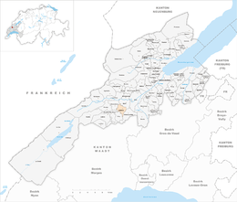 Bofflens - Localizazion