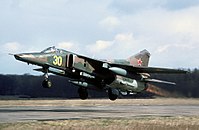 MiG-27 D retirado en 1993