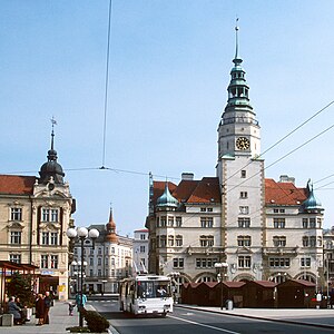 L'hôtel de ville.