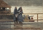 Perils of the Sea, 1881., akvarel. Sterling and Francine Clark Art Institute