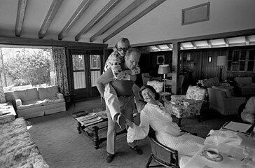 David Hume Kennerly: První rodina USA při hře na koníčka, Camp David, 2. března 1975