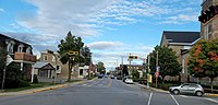 Thumbnail for File:Rigaud (Québec)-route 342 (coin rue St-Pierre) au centre-ville-2022-09-22.jpg
