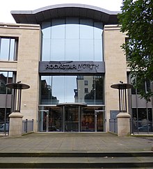 המטה של רוקסטאר נורת' הנמצא באדינבורו, בירת סקוטלנד