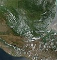 Satellite image of Guatemala in April 2002