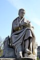 Statue of Sir Walter Scott at the Scott Monument in Edinburgh