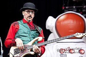 Claypool performing in March 2011