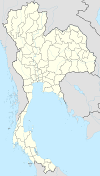ウボンラーチャターニー空港の位置（タイ王国内）