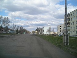 Mira Street in Zavolzhsk