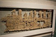 Photograph of Abusir papyrus