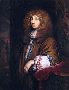 Portrét Christiaana Huygense od Caspara Netschera (1671)