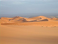 Desierto en Argelia