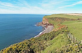 Der North Head und Fleswick Bay von St Bees