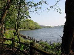 Havel ved «Schildhorn» i Grunewald.