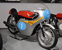 Honda RC 171 uit 1962