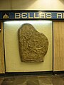 Replica di lapide proveniente da Izapa, Metro Bellas Artes, Città del Messico