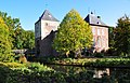 Le château d'Erp, massif, est l'un des plus anciens du pays.