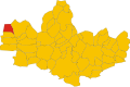 Collocatio finium municipii in Provincia Modiciensi et Brigantina.