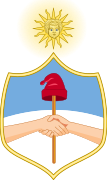 Viejo escudo de armas de la Provincia de Jujuy