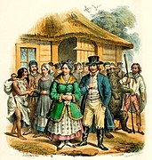 Paysans des environs de Samogitie et des Gitans (1ère partie du XIXème siècle).jpg