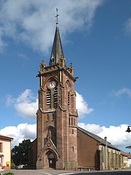 De kerk van Petitmont