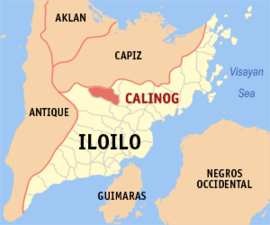 Calinog na Iloilo Coordenadas : 11°8'N, 122°30'E