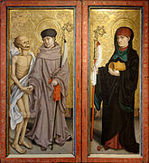 Saint Fridolin accompagné du mort qu'il a ressuscité et Saint Omar-MBA Dijon.jpg