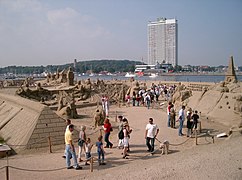 Activité de plage.