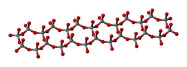 Inosilicatos: cadenas dobles de tetraedros