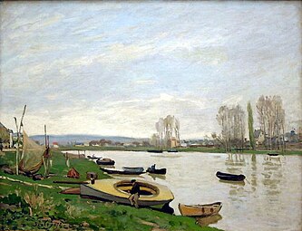 La Seine à Argenteuil (1872) Aix-les-Bains, musée Faure.