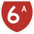 State Highway 6A marker