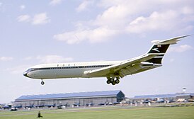 BOAC Vickers VC10 (прототип, рег. номер G-ARTA)