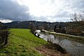 El río Vesdre entre Vaux y Hauster