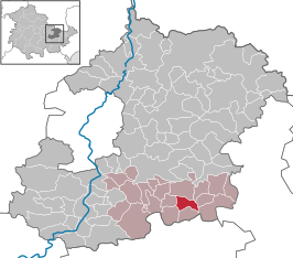 Kaart van Weißbach