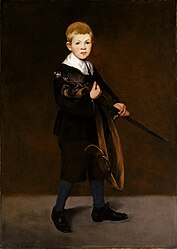 1861 Boy Carrying a Sword