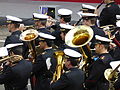 Banda de música de la Armada.
