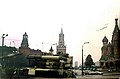 Tanki Sarkanajā laukumā augusta puča laikā, 1991. gads