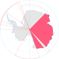 Location of Wewengkon Antartika Australia