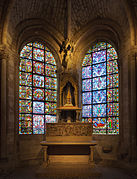 Capilla de la Virgen, la capilla axial de la basílica de Saint-Denis