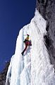 Arrampicata su cascata, Oh le tabernacle sulle Montagne Rocciose Canadesi