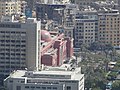 The Egyptian Museum next to Tahrir Square, seen From the Cairo Tower