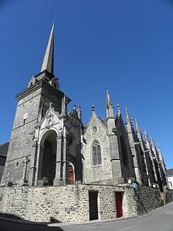 Skyline of Gennes-sur-Seiche