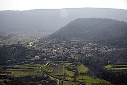 Skyline of Hrastovlje