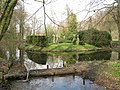 Friedhof im Schlosspark Hüffe