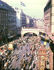 Segerdagen, konfettiparad den 7 maj 1945