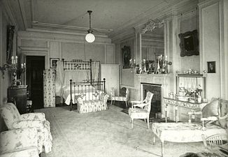 La chambre de Lady Pellatt (vers 1917)